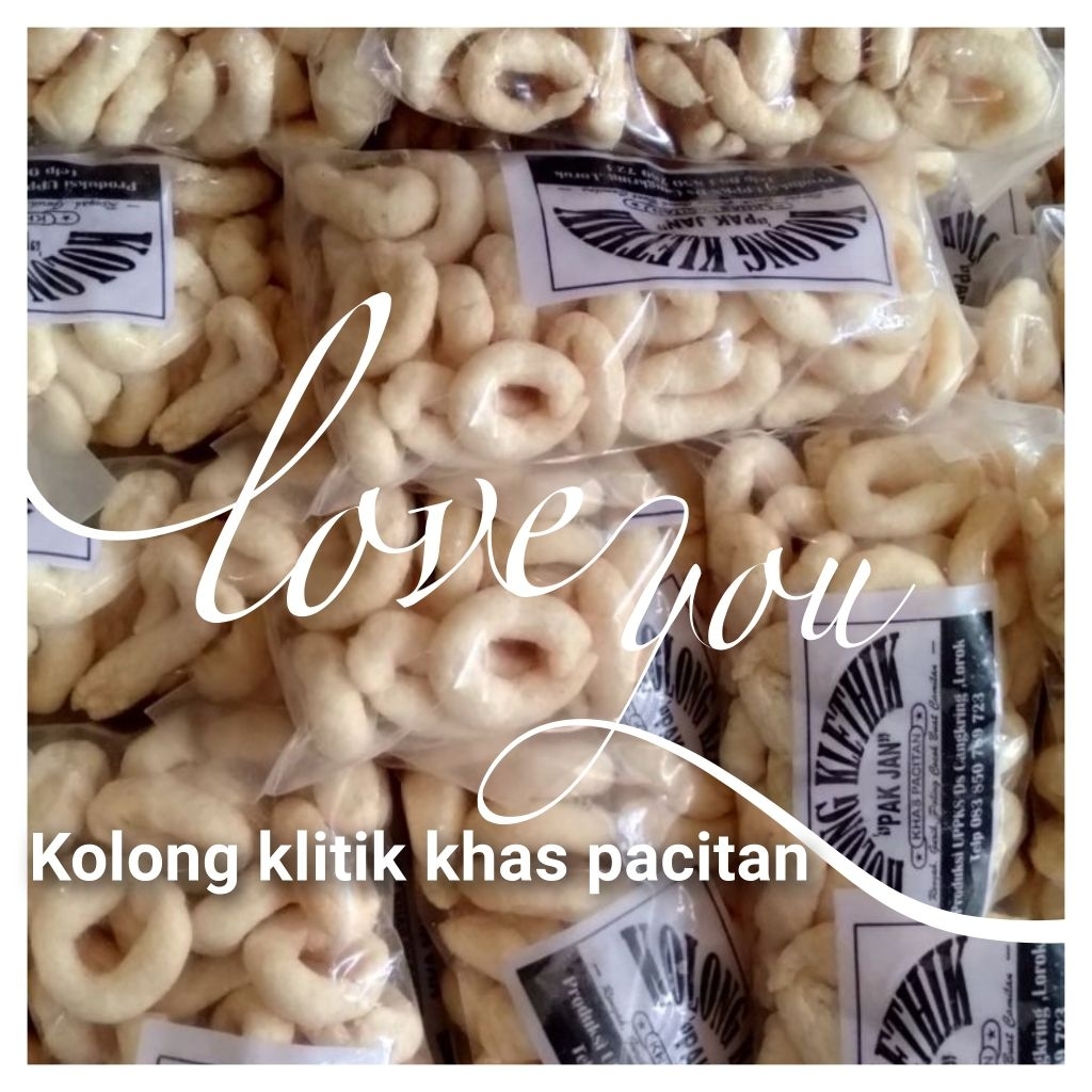 

kolong klitik 100 gram murah alen-alen klanting slondok camilan kering original khas pacitan