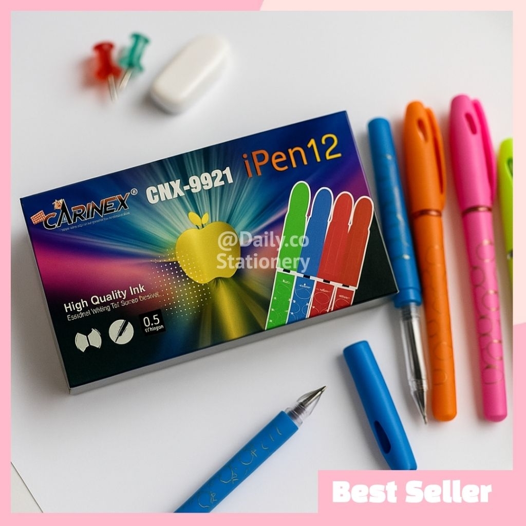 

Carinex Pulpen Gel CNX-9921 Ipen12 0.5mm 1 Pack Isi 12 Pcs