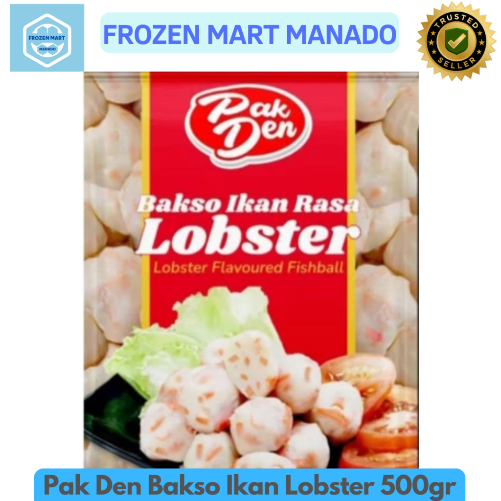 

Pak Den Bakso Ikan Rasa Lobster 500gr - Frozen Mart Manado (Frozen Food Manado)