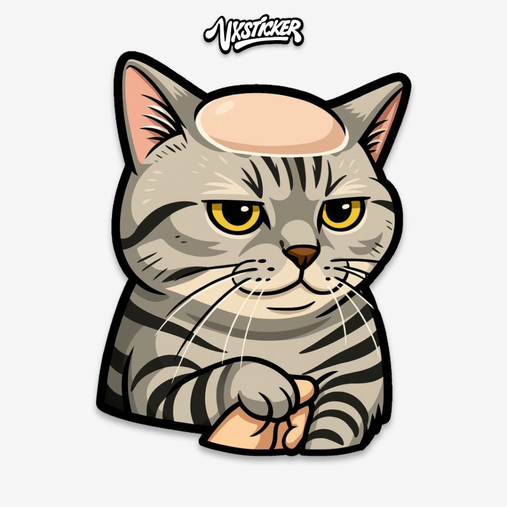 

Stiker/Sticker kucing lucu #63 VXSTICKER