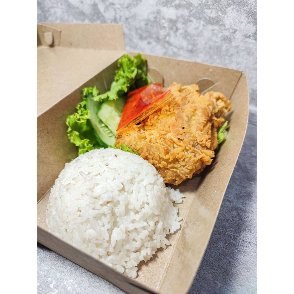 

Nasi Ayam Sambal geprek