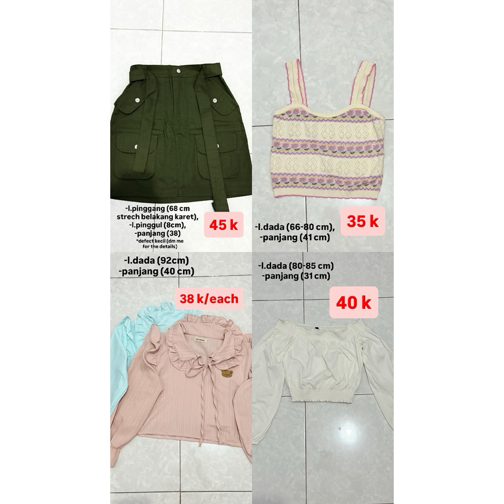 Preloved Baju Icel