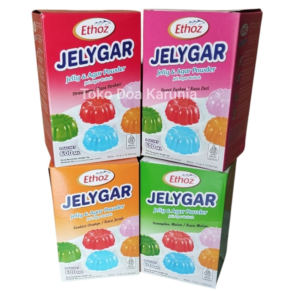 

Jelygar Jelly agar powder 1box (12 sachet)