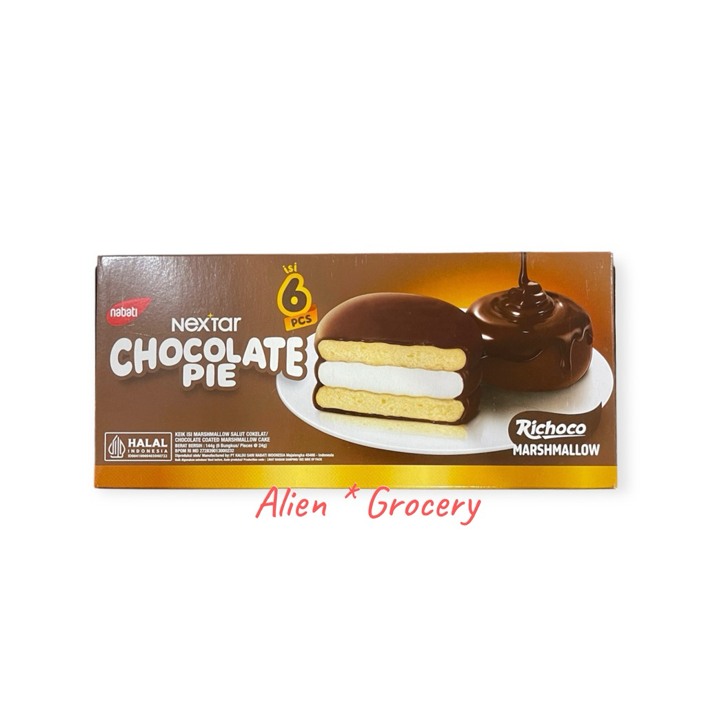 

NABATI NEXTAR Chocolate Pie Richoco Marshmallow 144gr