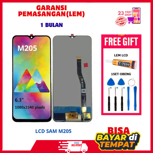 [ORIGINAL] LCD SAMSUNG M205 GALAXY M20 LCD TS FULLSET