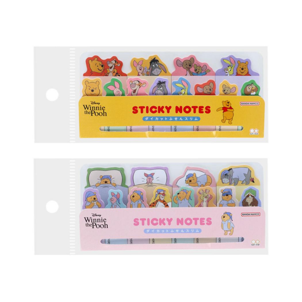 

Sticky Note Disney Winnie the Pooh Piglet Tigger Penanda Halaman Memo Kecil Bookmark Limited Edition