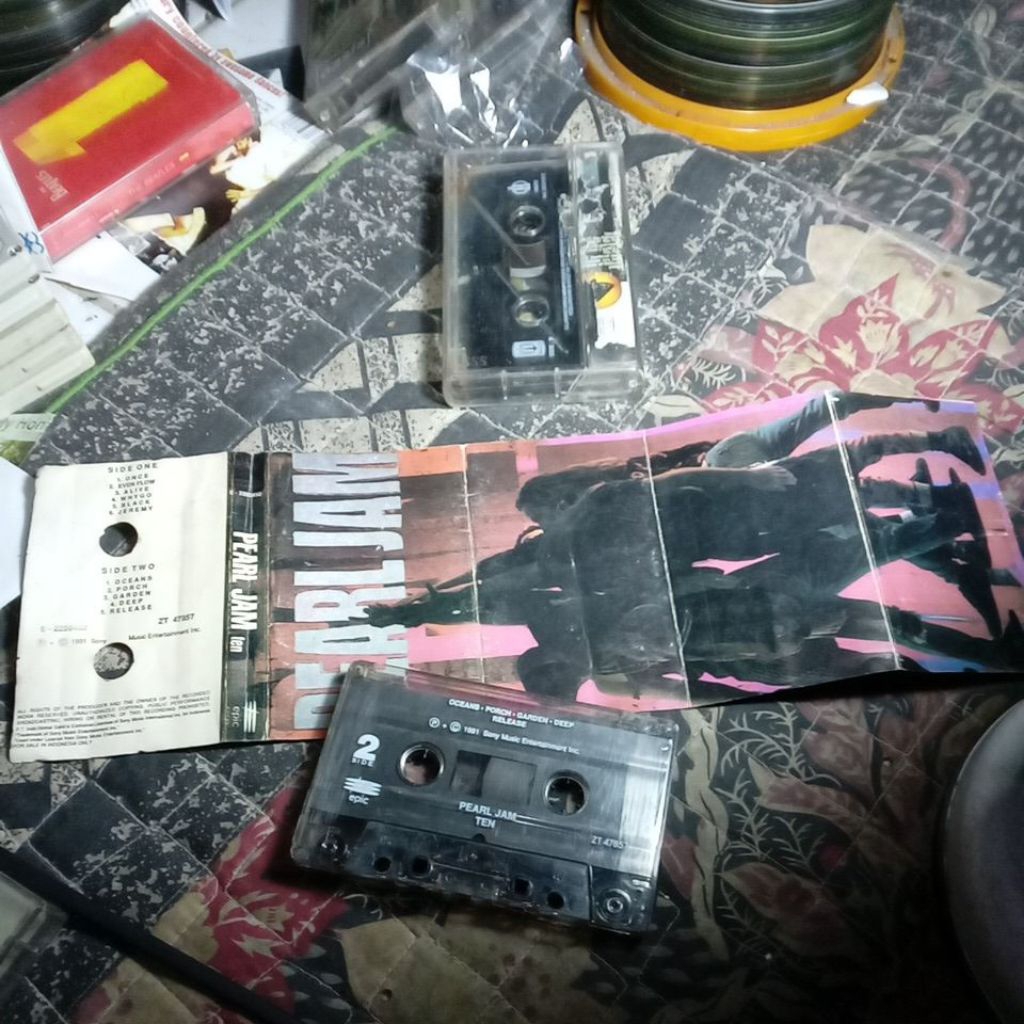 Pearl  jam  collection  ten  2   kaset pita