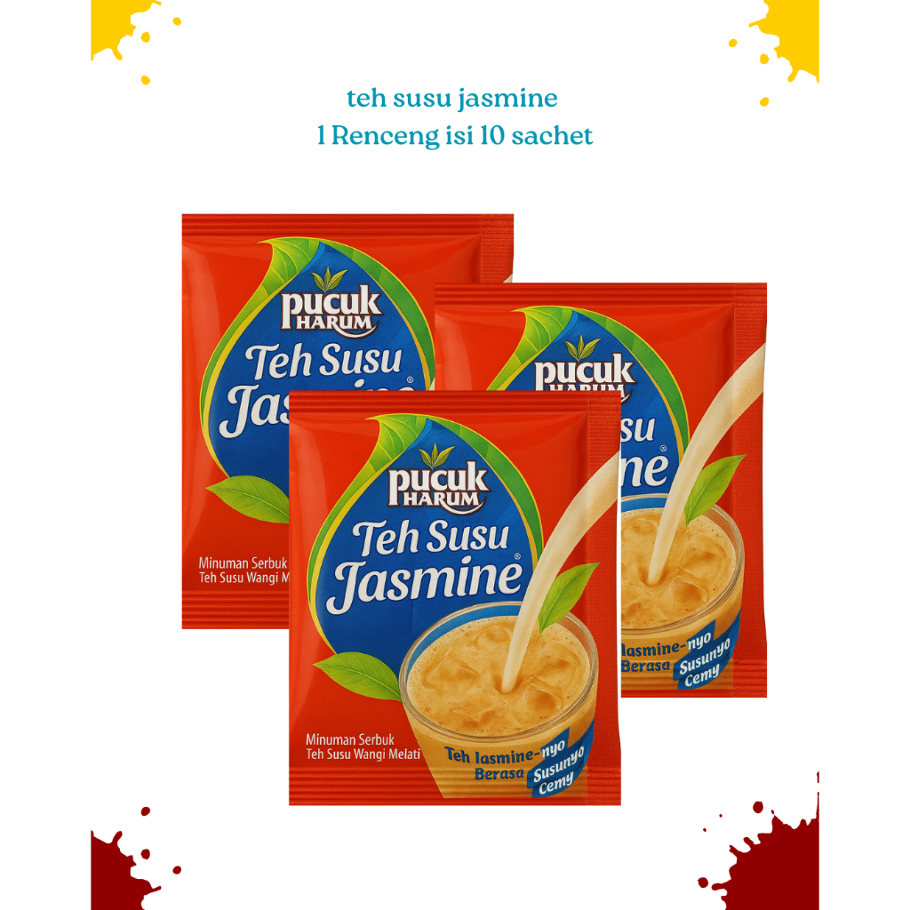 

Produk Baru dr Mayora Teh Susu Jasmine – 1 Renceng Isi 10 Sachet