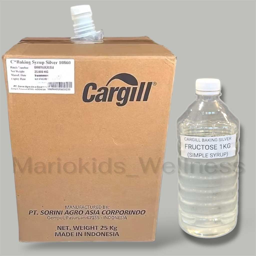 

Cargill Baking Silver ( Gula Cair / Simple Syrup ) REPACK 1kg & 60gr