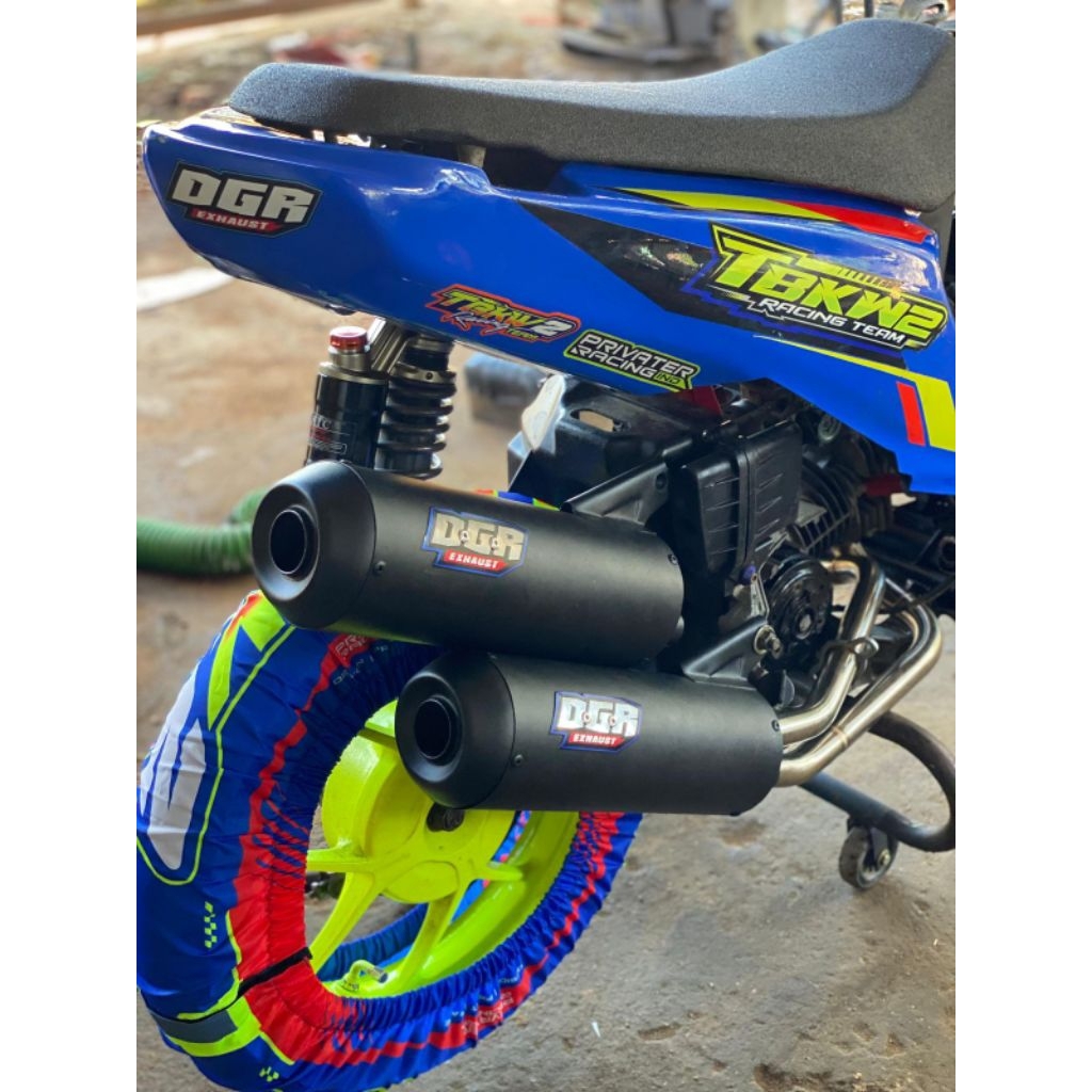 TERLARIS KNALPOT REGULASI MP7 INLET 29 MM OUT 38MM BEAT KARBU BEAT ESP BEAT FI MIO SPORTY MIO M3