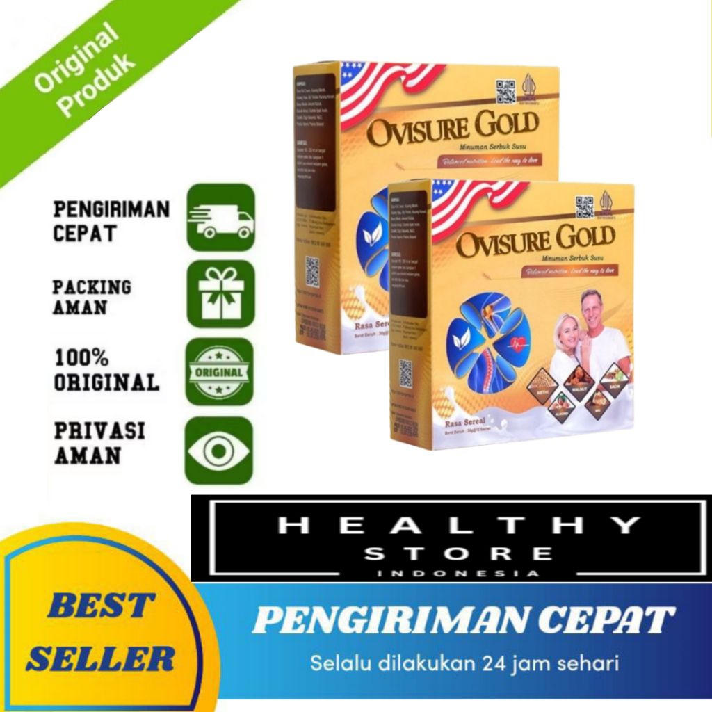 

PAKET 2 BOX SUSU OVISURE GOLD BPOM ORIGINAL , OVISURE GOLD MILK SUSU MEMBANTU MEMULIHKAN KERUSAKAN TULANG DAN SENDI YG SEHAT 100% DIMFOR USA SUDAH BPOM