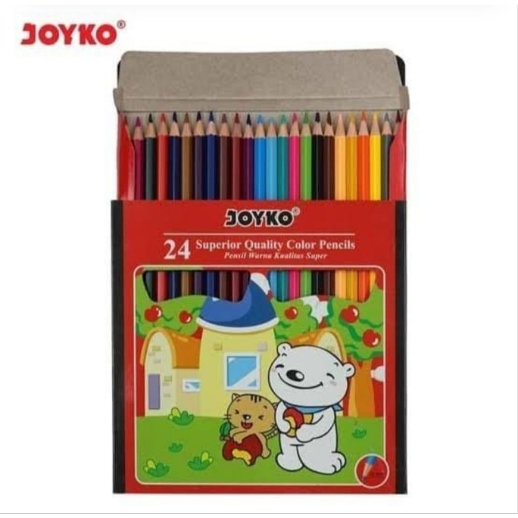 

Pensil warna joyko 24w CP-24PB