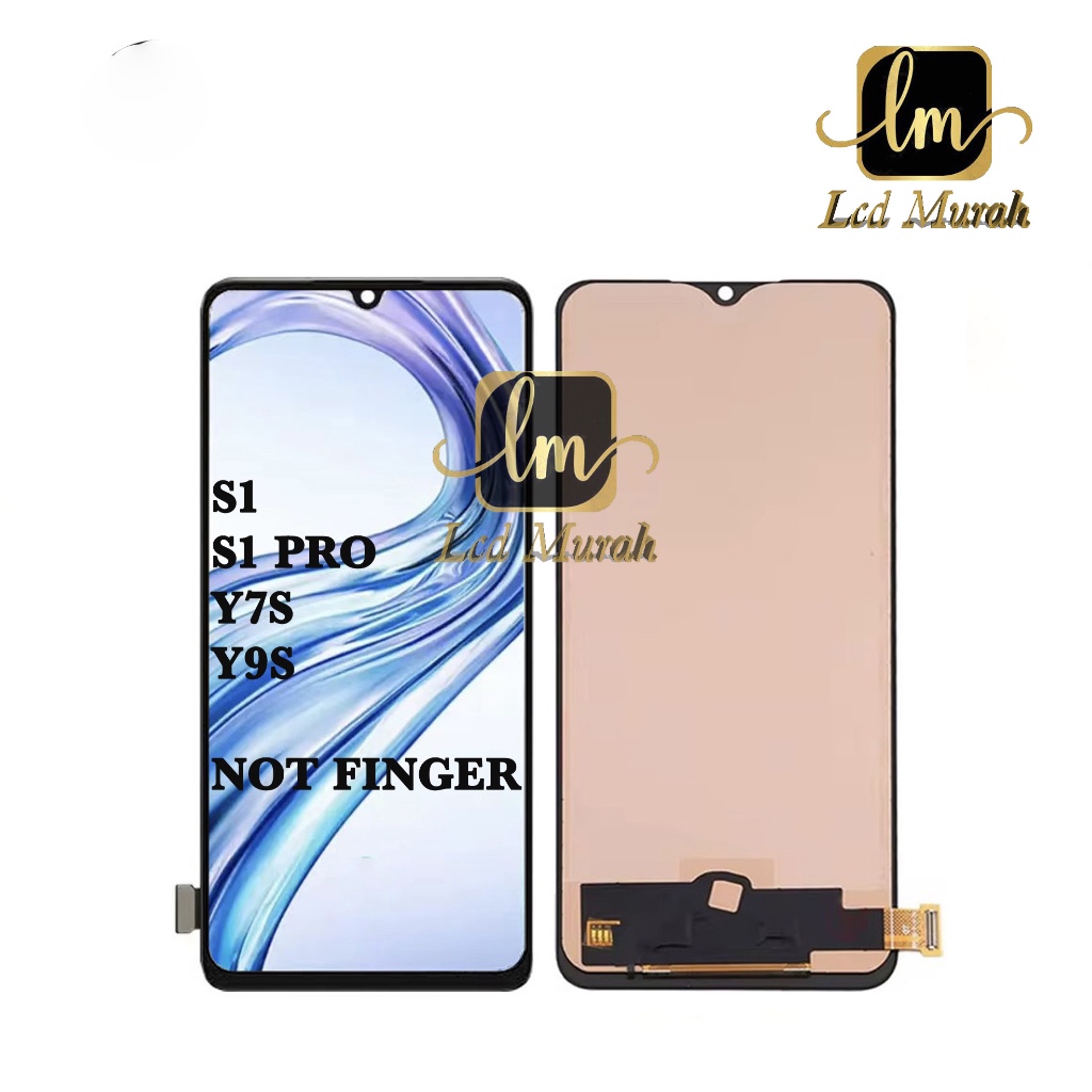 LCD MURAH For Vivo S1 - S1 Pro - Y7s - Y9s  - Not Fingerprint - FULLSET +TOUCHSCREEN