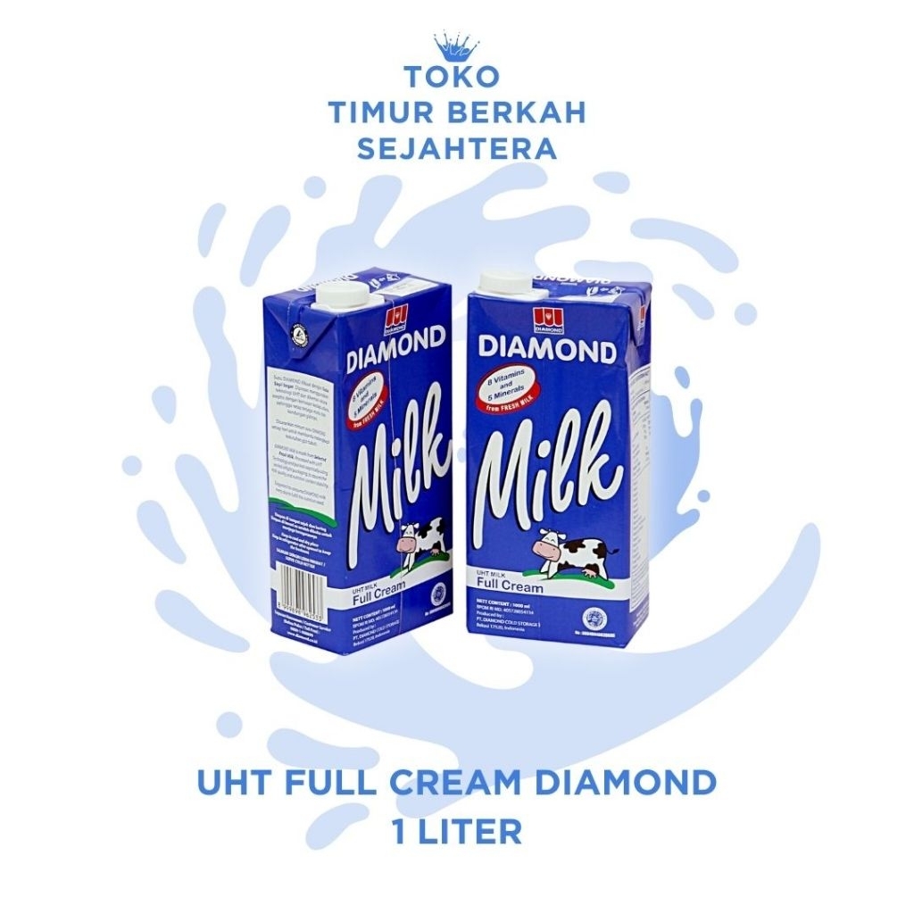 

DIAMOND MILK UHT FULL CREAM 1 L