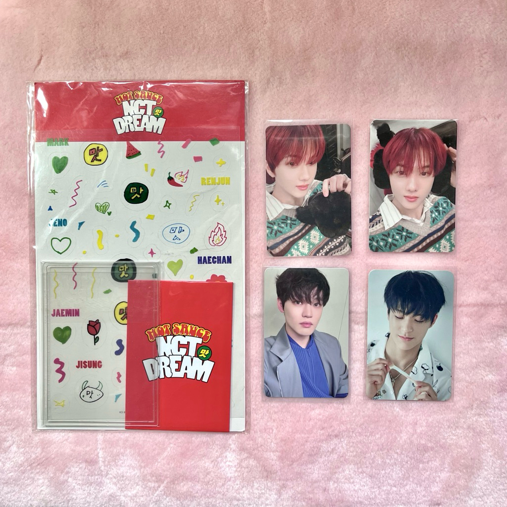 NCT Dream MD Hot Sauce Deco Sticker PC Jisung Jeno chenle