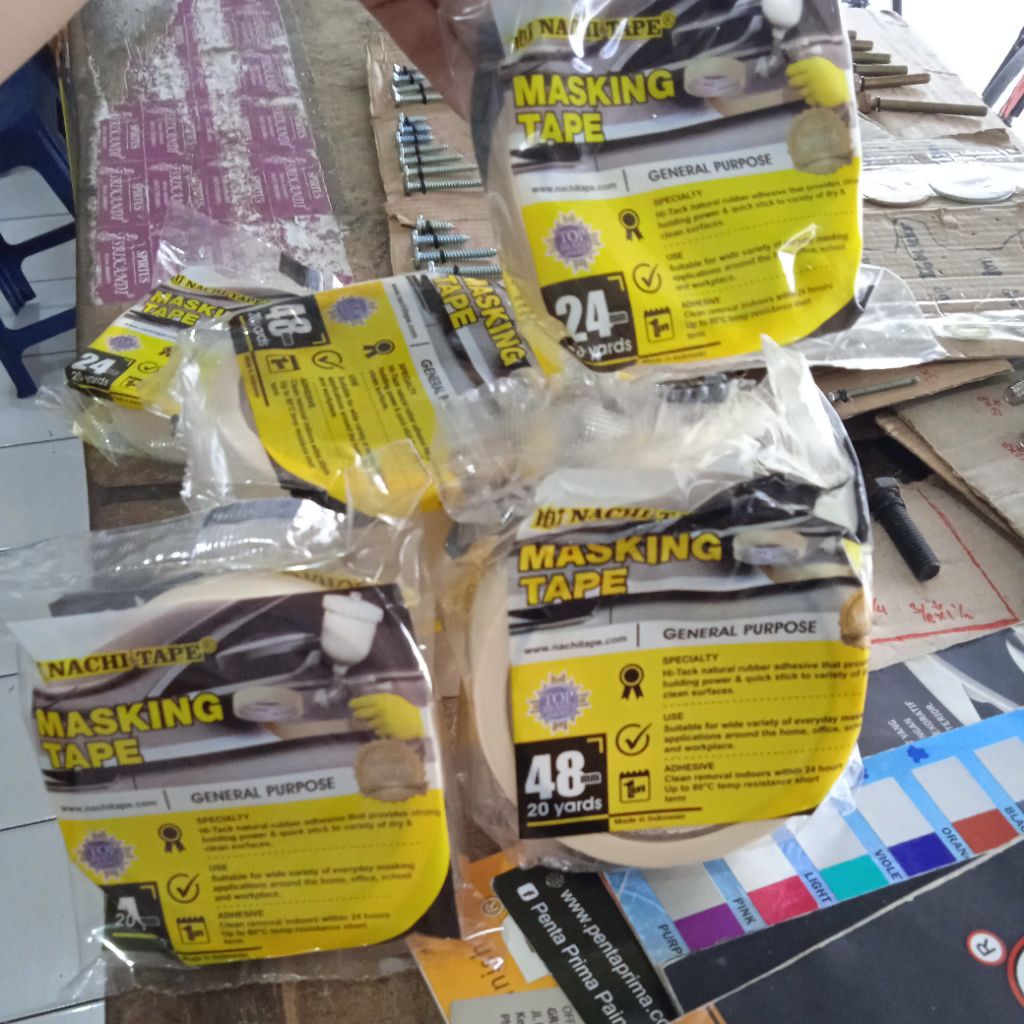 

nachi masking tape lakban kertas lem kertas