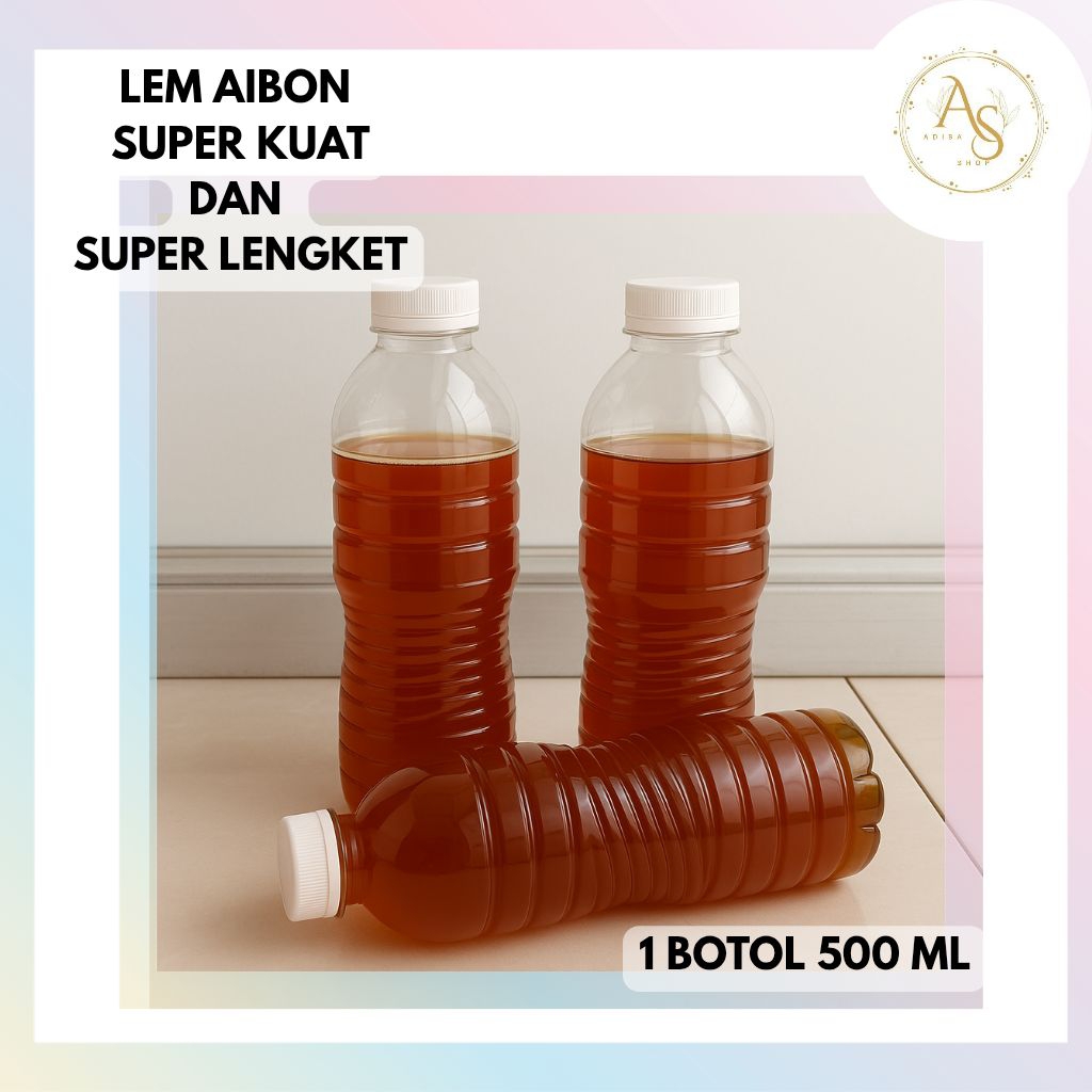 

LEM KUNING BOTOL KEMASAN 500 ML LEM SUPER SERBAGUNA LEM BUSA FOAM ] LEM AIBON / LEM KUNING BOTOL 500ML TERMURAH
