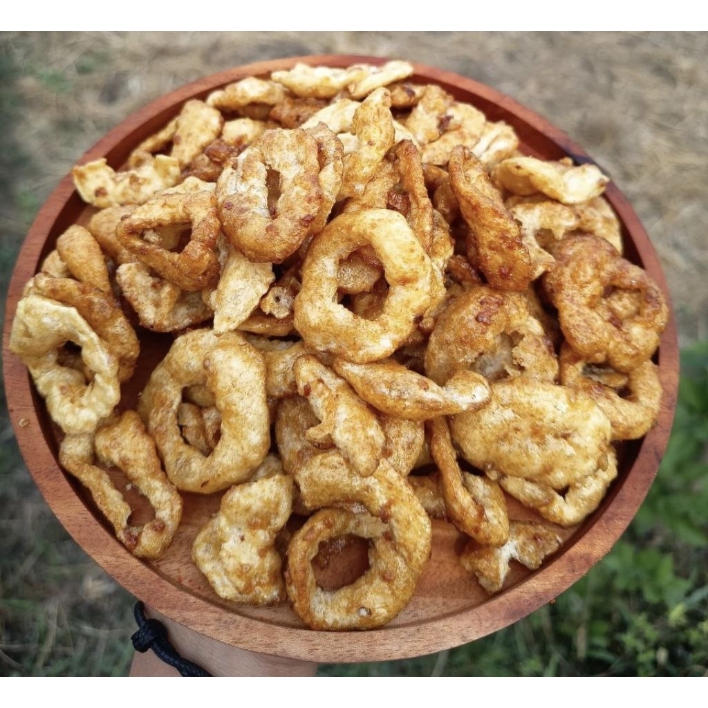 

Cemilan Slondok Krepus Pedas Manis 500 Gram