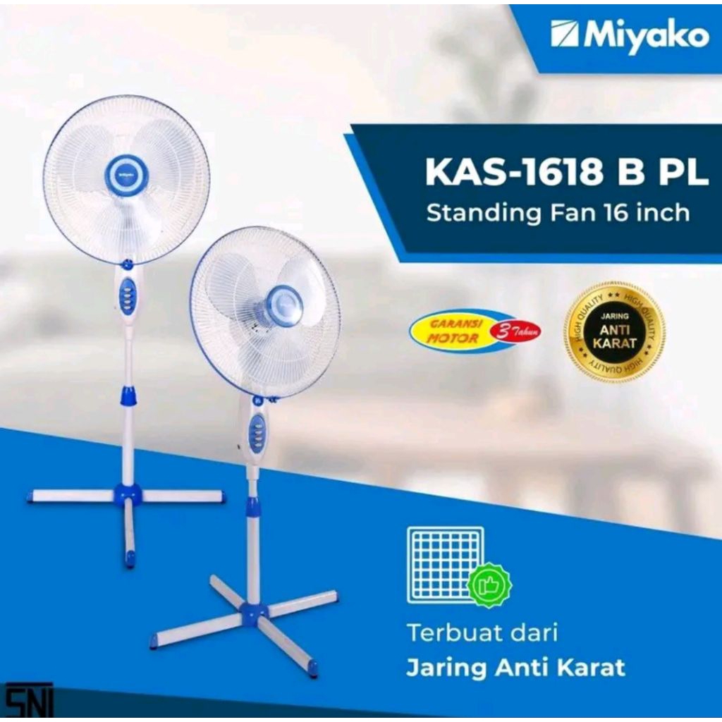 Kipas Angin Miyako KAS-1618 B PL
