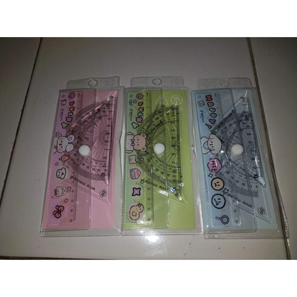 

LITTLE FROG RULER SET | PENGGARIS SET | TY-1570