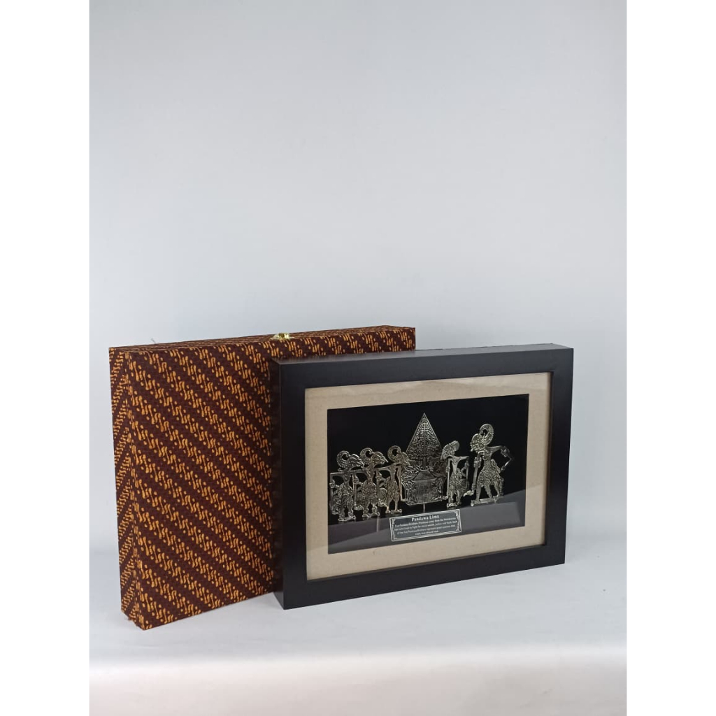 Souvenir Frame Pandawa Lima Kaca (BOX TERBARU)