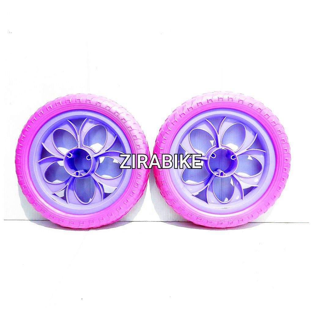 Velg Sepeda Anak 12 Ban Busa Velg Eva Komplit Depan Belakang Morison