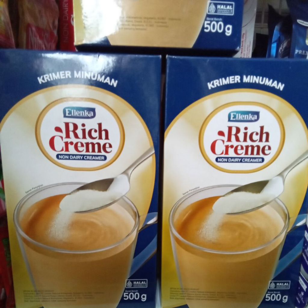 

Krimer minuman Ellenka Rich creme Non Dairy creamer 500gr