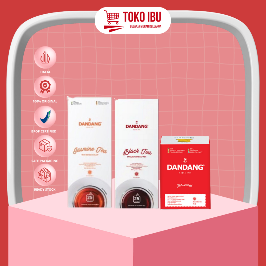 

DANDANG Teh Celup - Teh Tabur| Jasmine| Black Tea| Merah Tabur