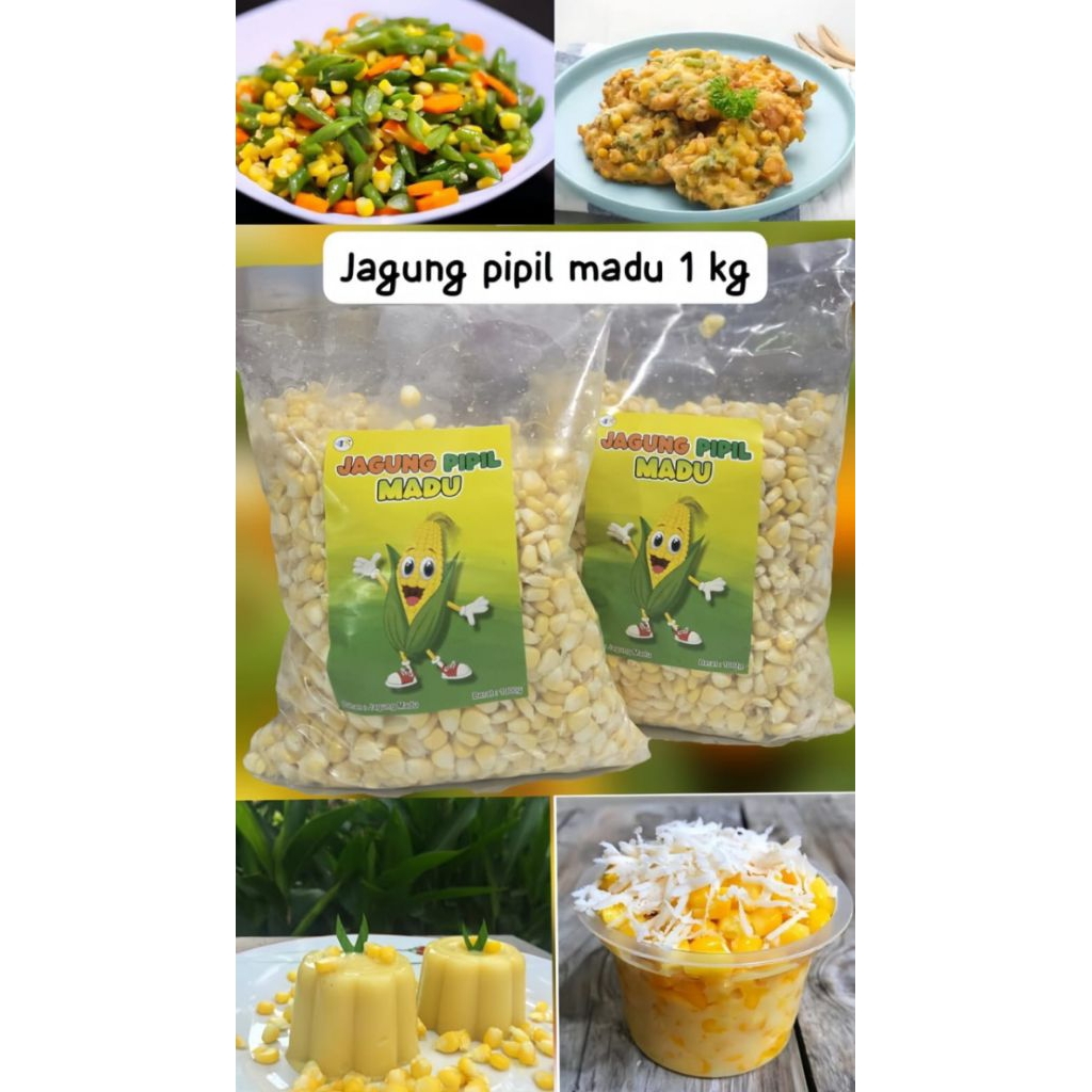 

JAGUNG PIPIL MADU 1 kg