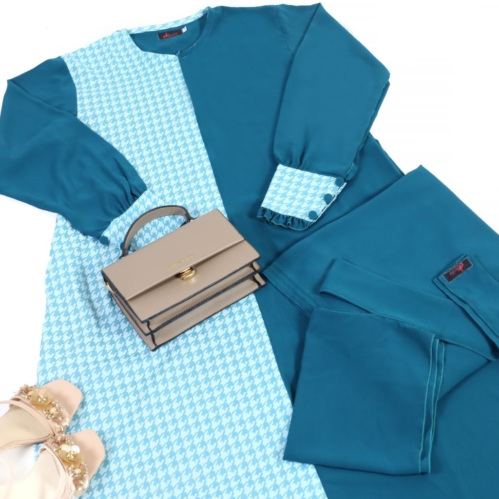 Jauzaty - Gamis Adiba Soft Lexus by Sultan Satu Set