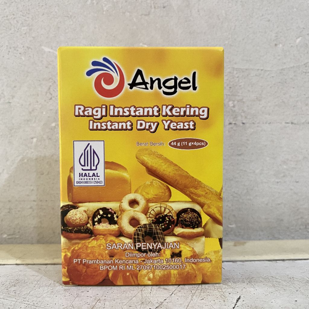 

Angel instant dry yeast sachet 11 gram | ragi angel