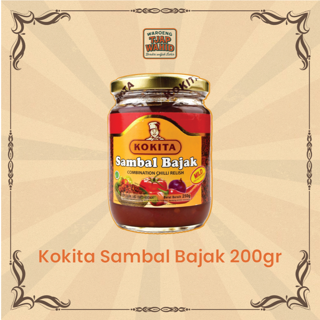 

Kokita Sambal Bajak 200Gr