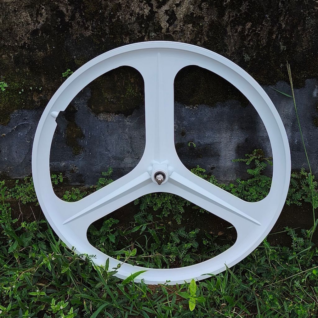 wheelset fixie trispoke mettler