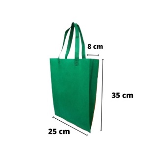 

12 PCS Tas Spunbond press 25x8x35cm / goodie bag murah / spunbun/tas kain/sembako