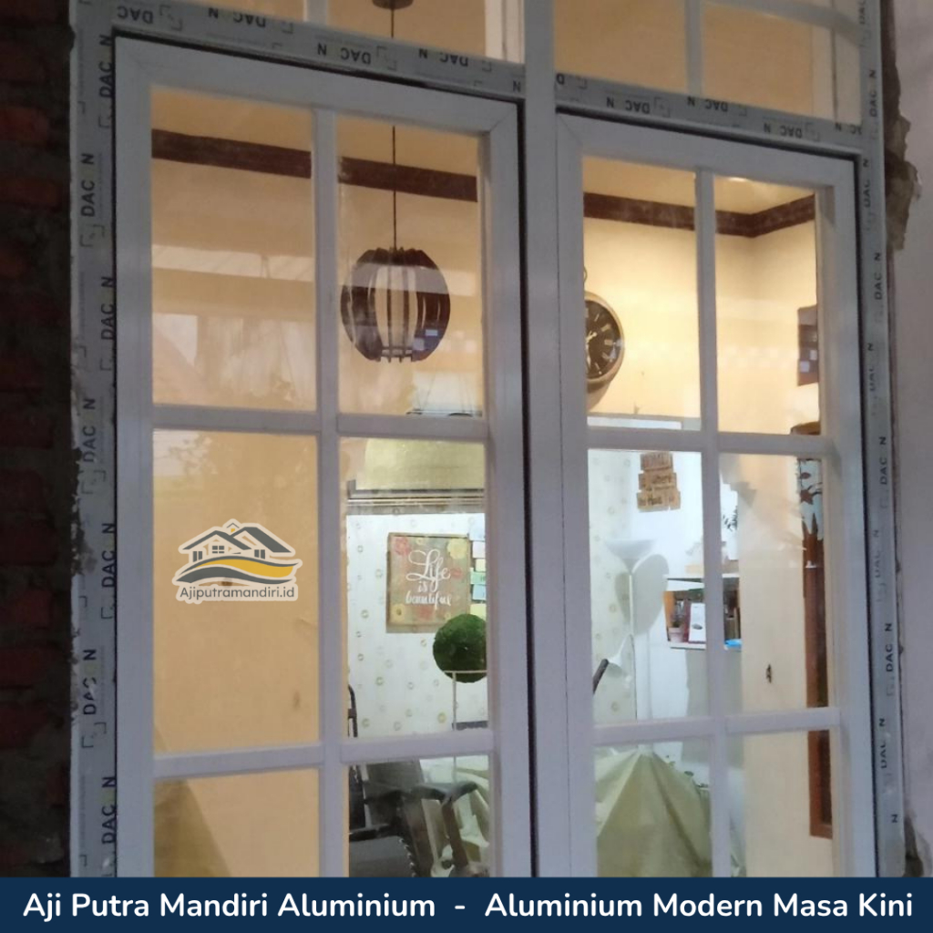 Jendela Alumunium Kaca Ornament Dacon Custom Berkualitas