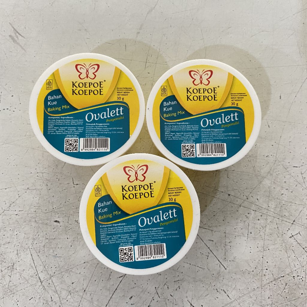 

Ovalett pengemulsi kecil 30 gram | ovalett pengemulsi