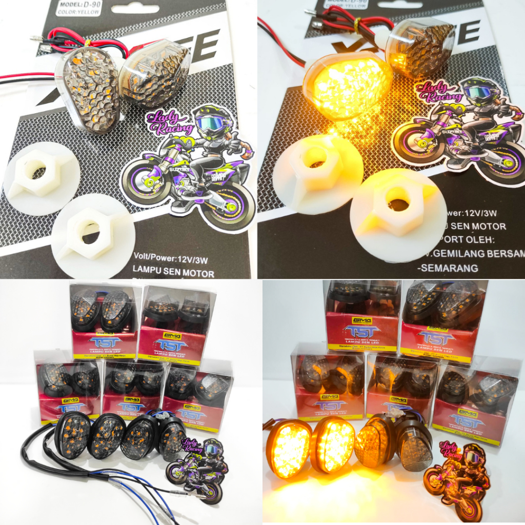 LAMPU SEIN LED LAMPU SEIN MINI UNIVERSAL R25 NINJA RR NINJA 250 CRF 150 KLX BF SUPERMOTO