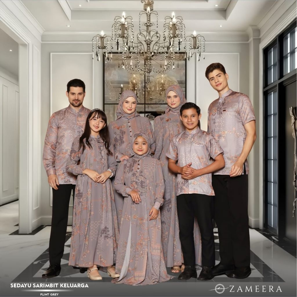 SEDAYU MOM DRESS FAMILY SET 2026 Zameera READY STOCK