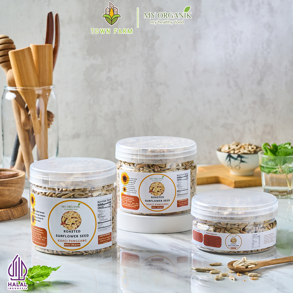 

My Organik Organic Roasted Sunflower Seed Seeds / Biji Bunga Matahari Organik Panggang Siap Makan