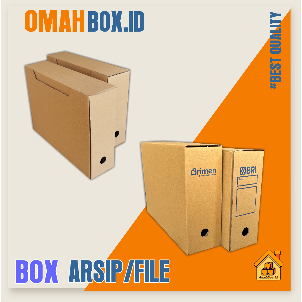 

Kardus box arsip/file 38x10x28 cm / box file / box dokument / Kardus file / kardus arsip BRI BRIMEN / BOX ARSIP BRIMEN / BOX FILE BRIMEN