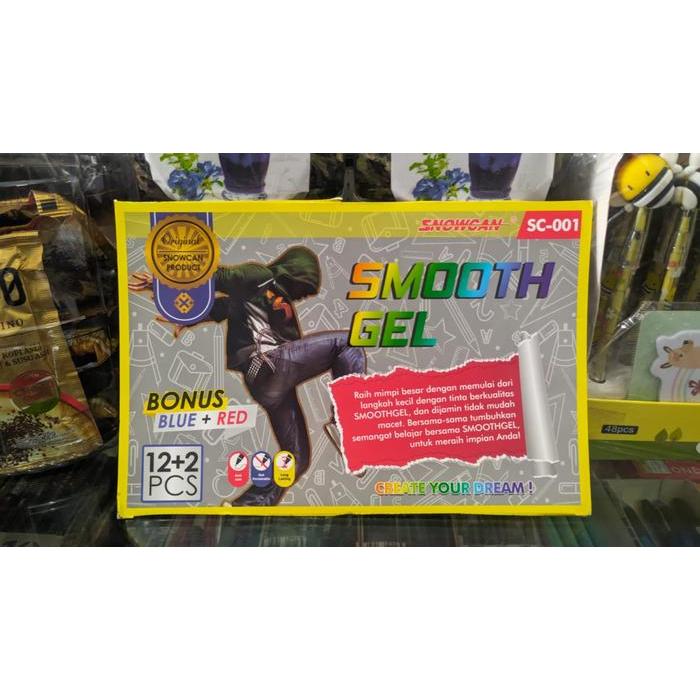 

Pena Smooth Gell SNOWCAN 12+2