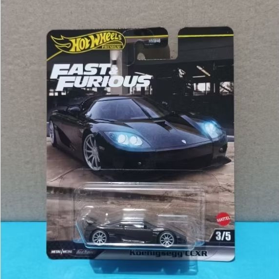 Hot Wheels Premium Koenigsegg CCXR Fast & Furious Fast Five