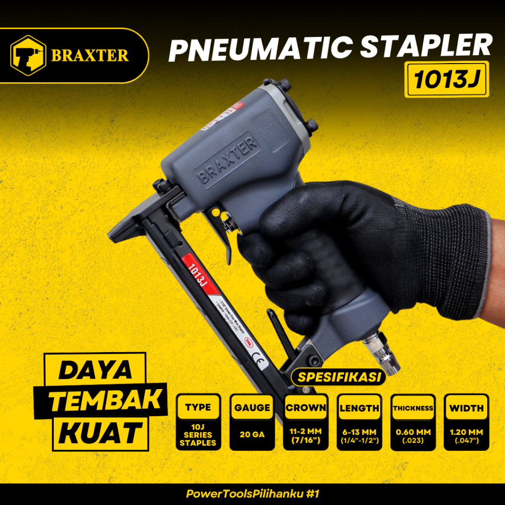 

1013J PNEUMATIC STAPLER / STAPLER TEMBAK / STAPLES TEMBAK BRAXTER