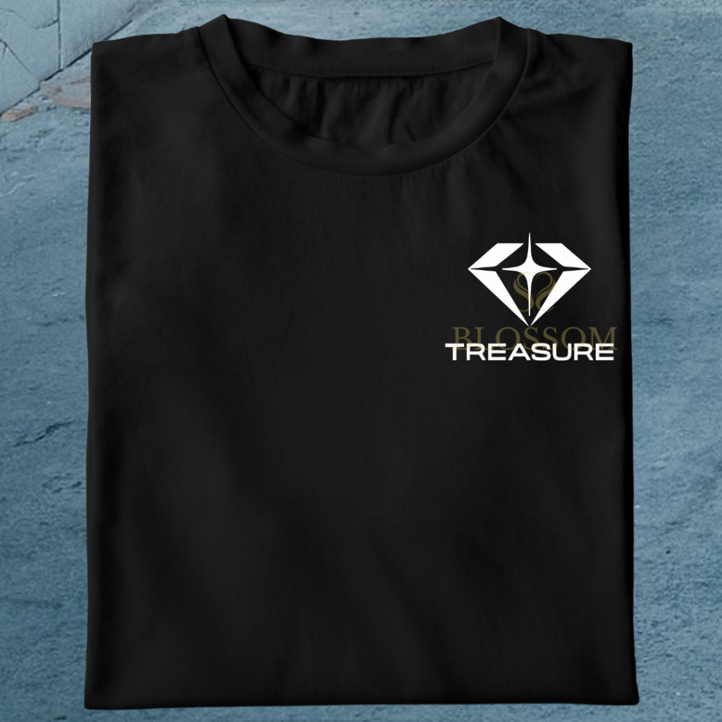 Kaos Treasure Logo | Katun Combed 24s Hyunsuk Haruto Jihoon Mashiho Yoshi Asahi Junkyu Doyoung Jaehy