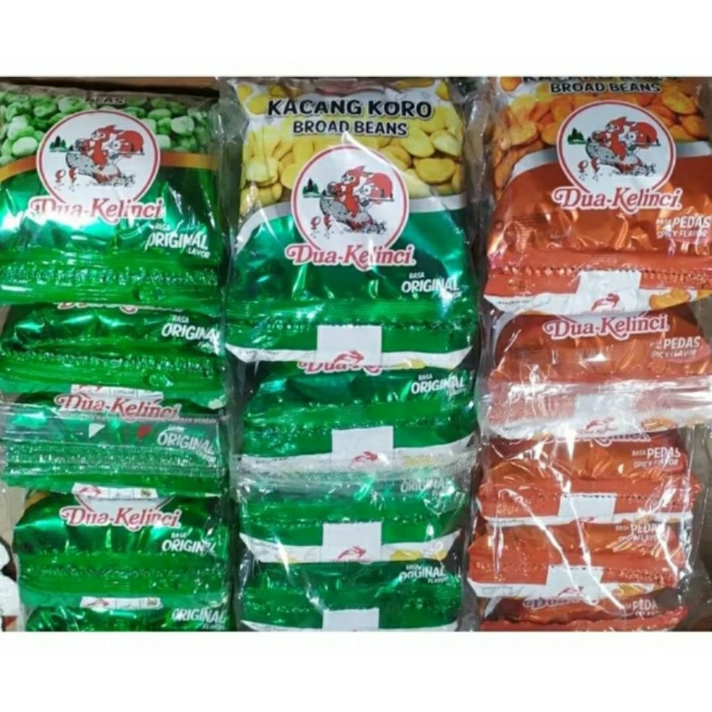 

Kacang Koro Dua Kelinci ( isi 10 pcs/14gr )