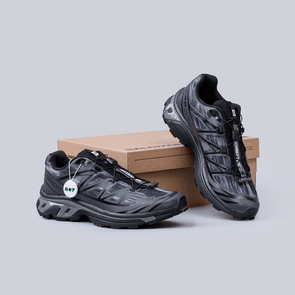 Salomon XT6 Black Asphalt Camo