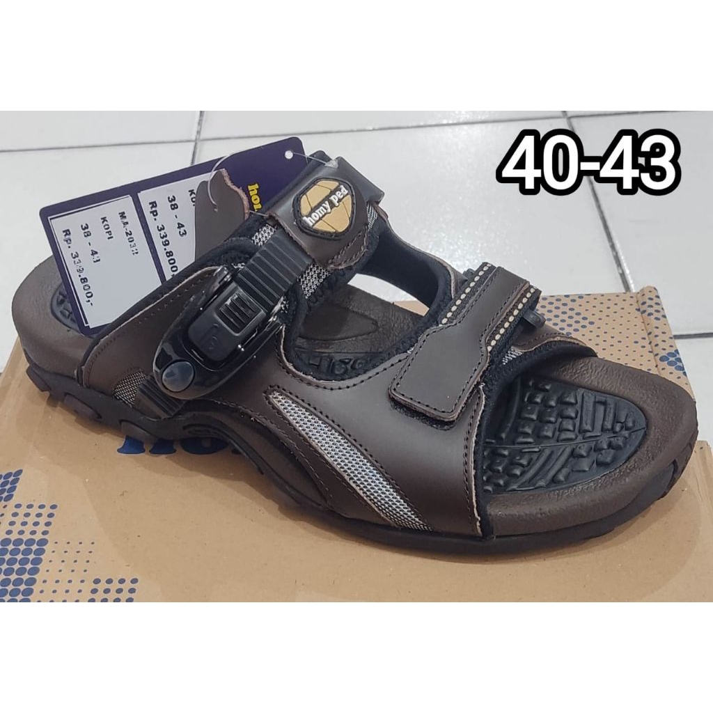 Sandal Homyped Kulit Asli Pria Terlaris, homyped MA.2032