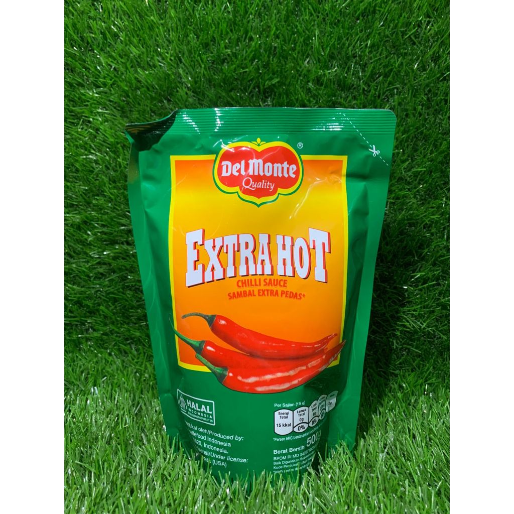 

Del Monte Quality Extra Hot Chili Sauce Sambal Extra Pedas 500gr