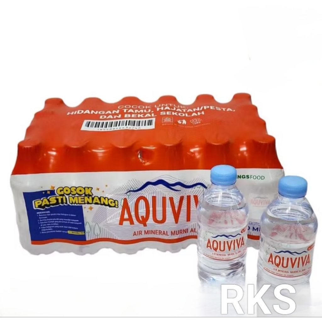 

Air Minum Aquviva Air Mineral 1 Pak / Karton isi 24 Botol 250ml