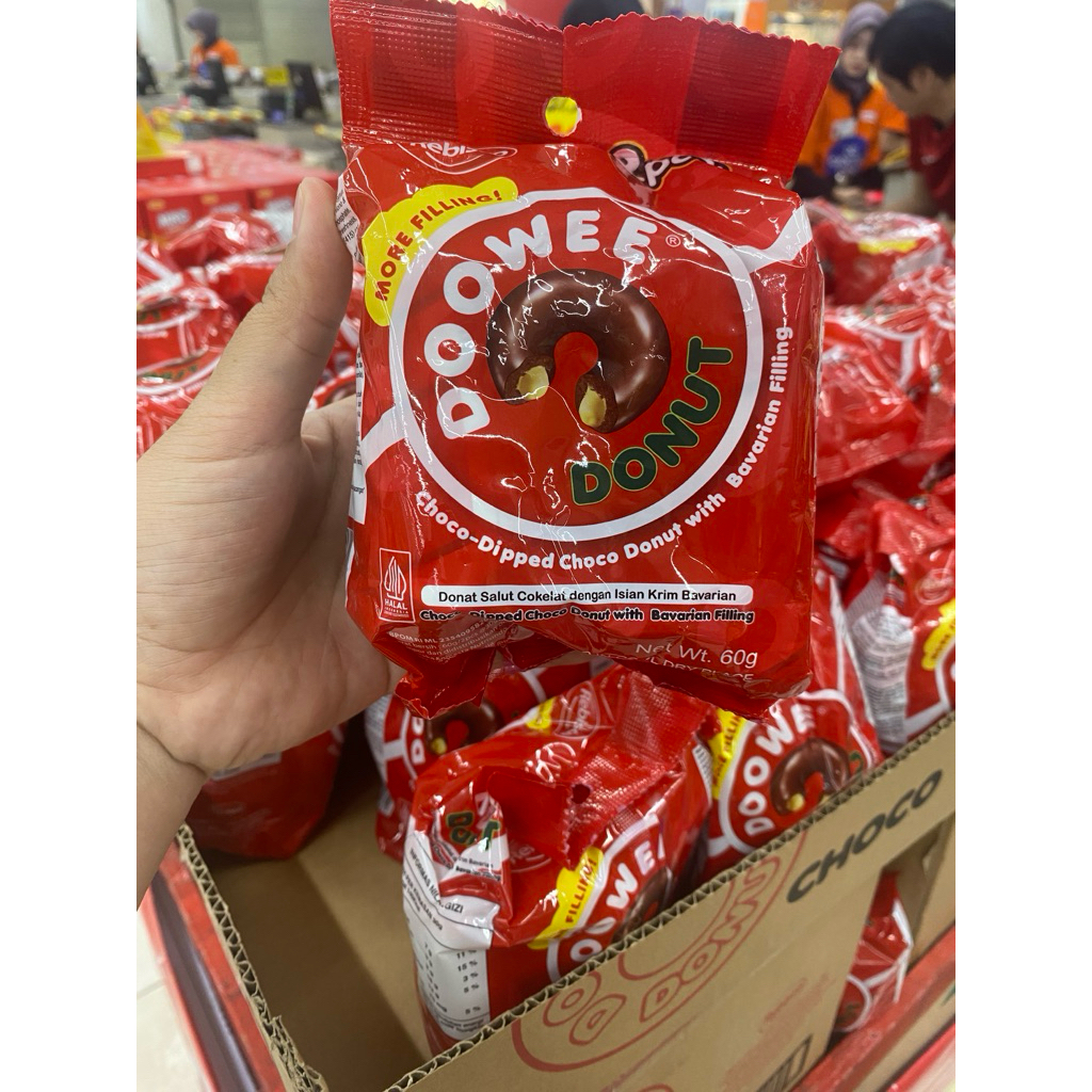 

Donat Doowee 1 pack isi 2 @30gr